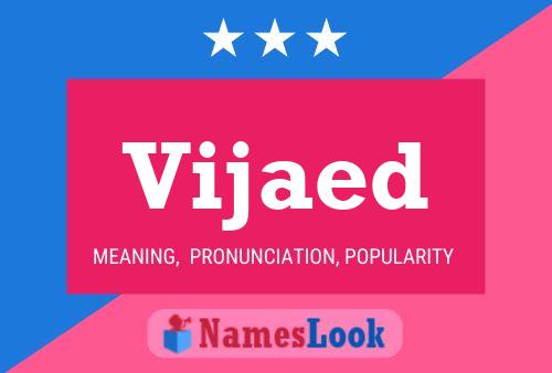 Vijaed Name Poster