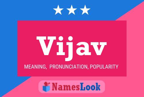 Vijav Name Poster