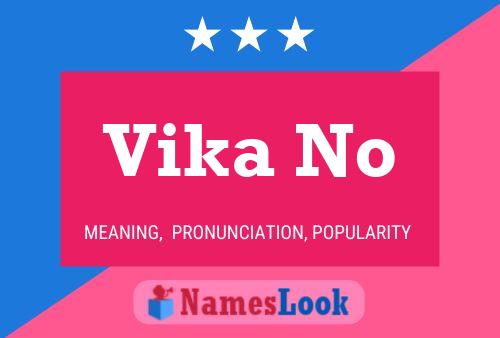 Vika No Name Poster