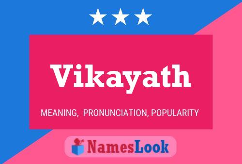 Vikayath Name Poster