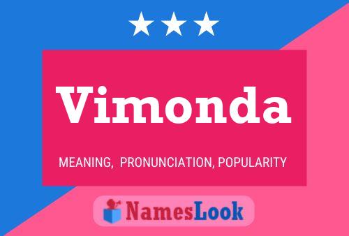 Vimonda Name Poster