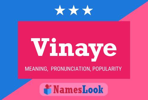 Vinaye Name Poster