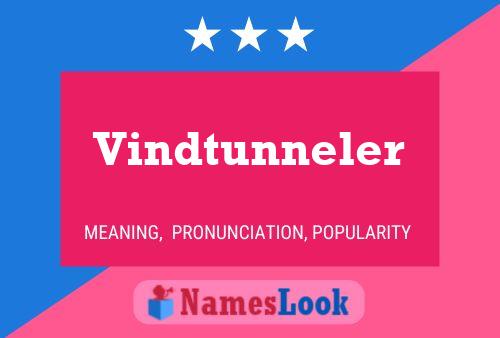 Vindtunneler Name Poster