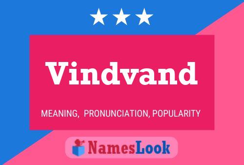 Vindvand Name Poster