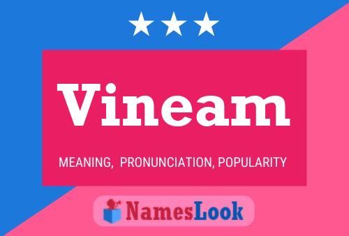 Vineam Name Poster