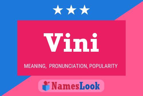 Vini Name Poster