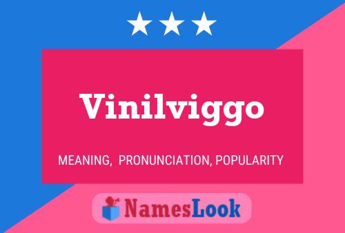 Vinilviggo Name Poster