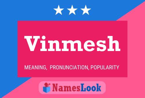 Vinmesh Name Poster