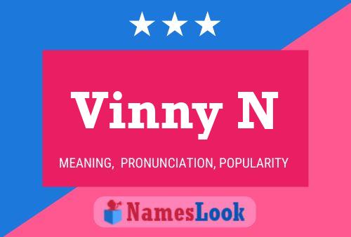 Vinny N Name Poster