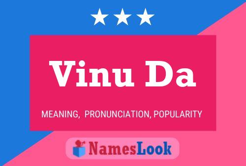 Vinu Da Name Poster