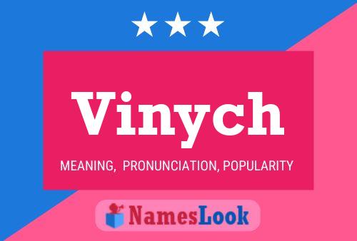 Vinych Name Poster