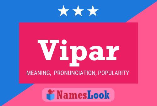 Vipar Name Poster