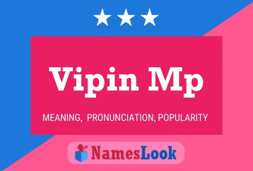 Vipin Mp Name Poster