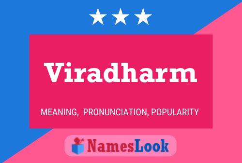 Viradharm Name Poster