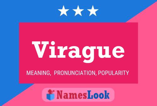 Virague Name Poster