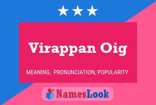 Virappan Oig Name Poster