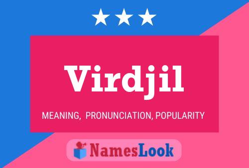 Virdjil Name Poster