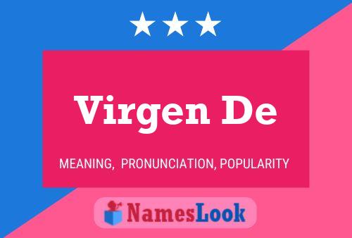 Virgen De Name Poster