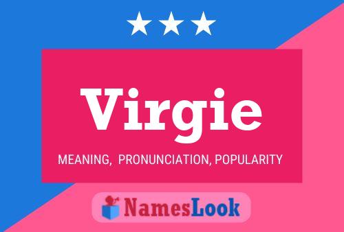 Virgie Name Poster