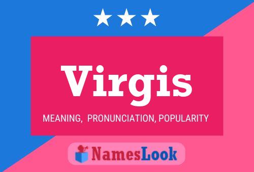 Virgis Name Poster