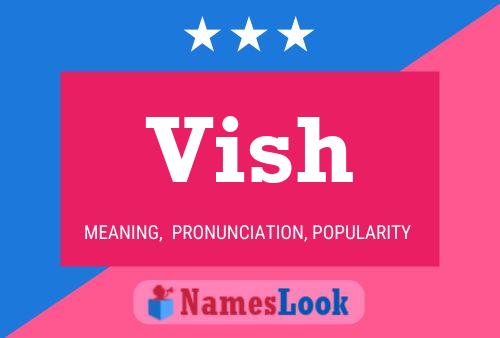 Vish Name Poster