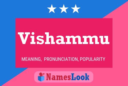 Vishammu Name Poster