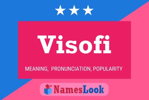 Visofi Name Poster