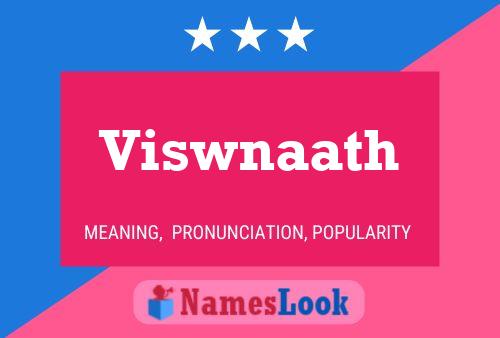 Viswnaath Name Poster