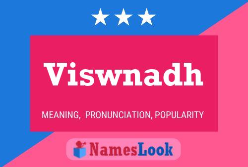 Viswnadh Name Poster