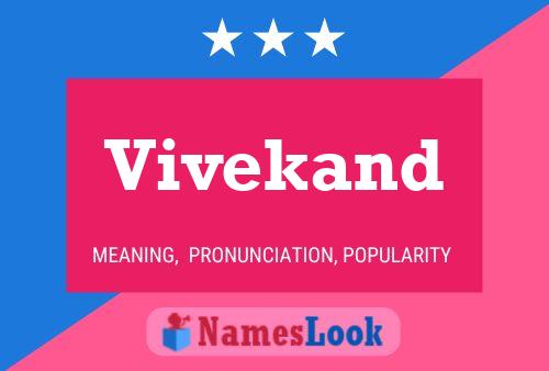 Vivekand Name Poster