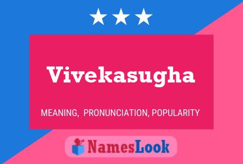 Vivekasugha Name Poster