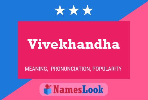 Vivekhandha Name Poster