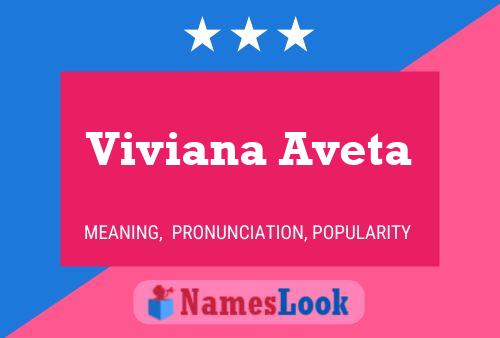 Viviana Aveta Name Poster