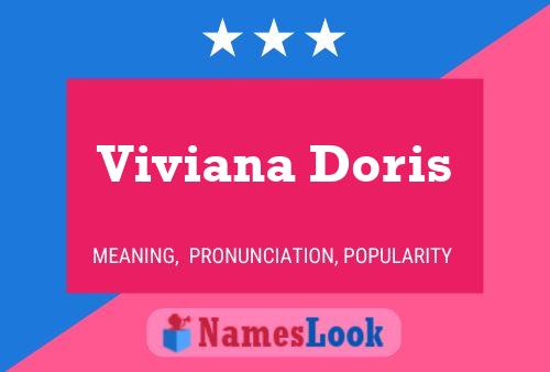 Viviana Doris Name Poster