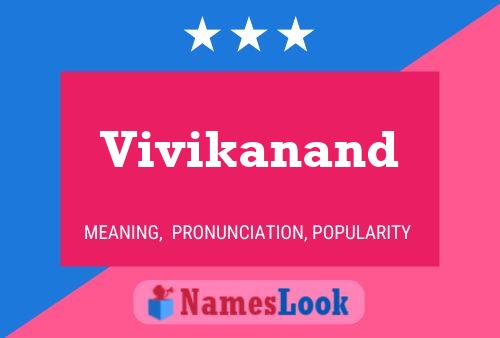 Vivikanand Name Poster