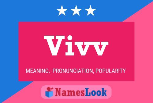 Vivv Name Poster