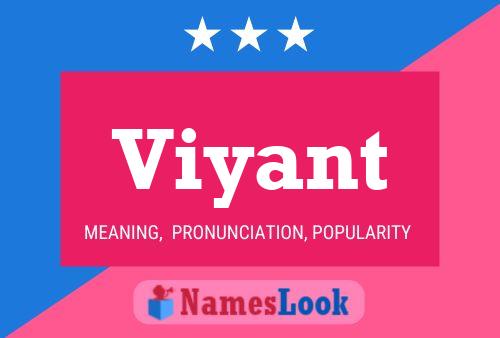 Viyant Name Poster