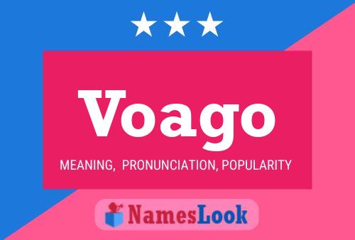 Voago Name Poster