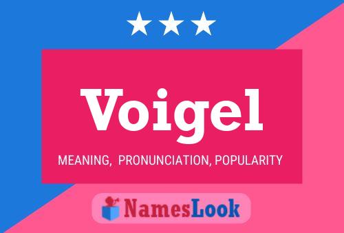 Voigel Name Poster