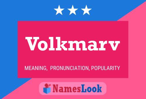 Volkmarv Name Poster