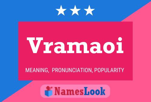 Vramaoi Name Poster