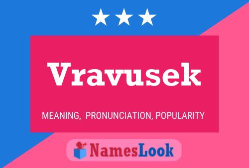 Vravusek Name Poster