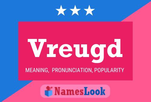 Vreugd Name Poster