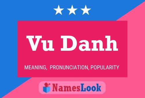 Vu Danh Name Poster