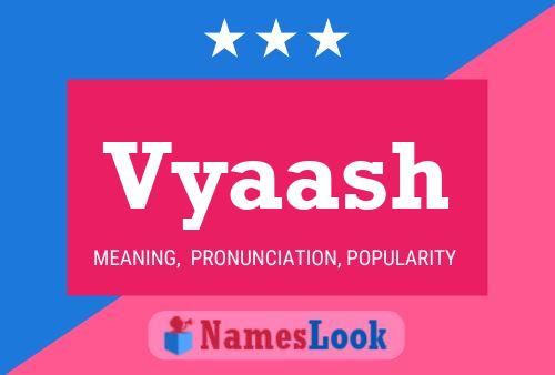 Vyaash Name Poster