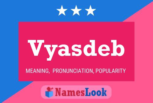 Vyasdeb Name Poster