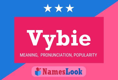 Vybie Name Poster