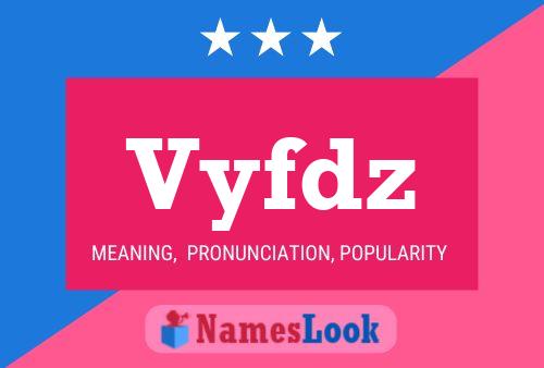 Vyfdz Name Poster