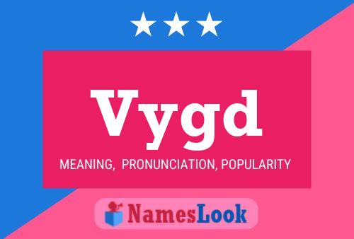 Vygd Name Poster