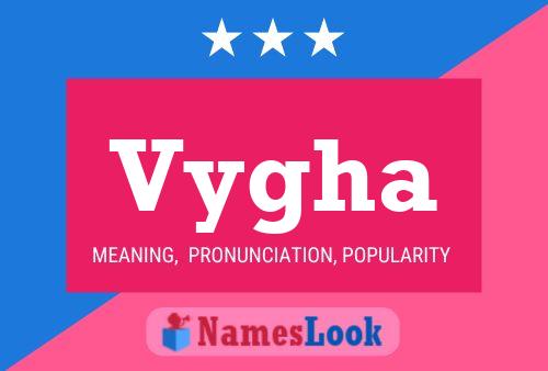 Vygha Name Poster